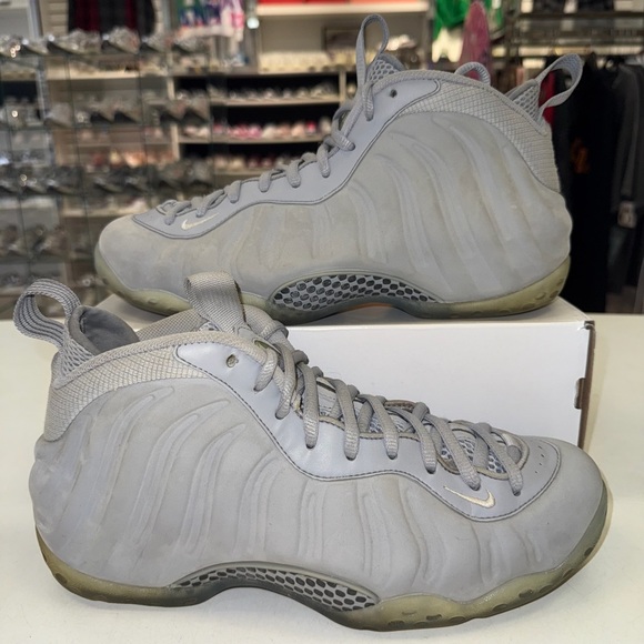 Size 11 - Nike Air Foamposite One Wolf Grey 575420-007 - Picture 1 of 6